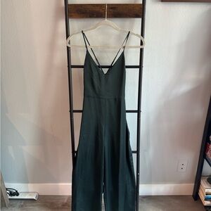 Abercrombie & Fitch Forest Green Jumpsuit